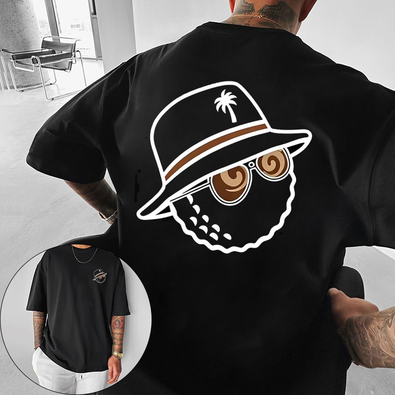 Streetwear Brand Jacket - Camiseta Gráfica Unissex Moderna com Estampa