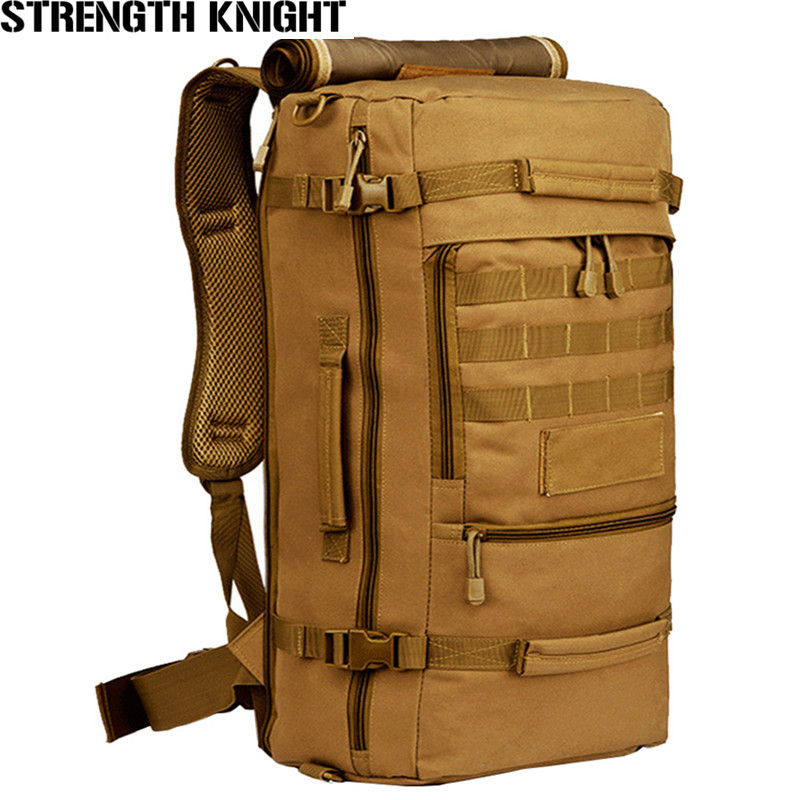 Streetwear Brand Backpack - Mochila de Nylon Impermeável para Homens