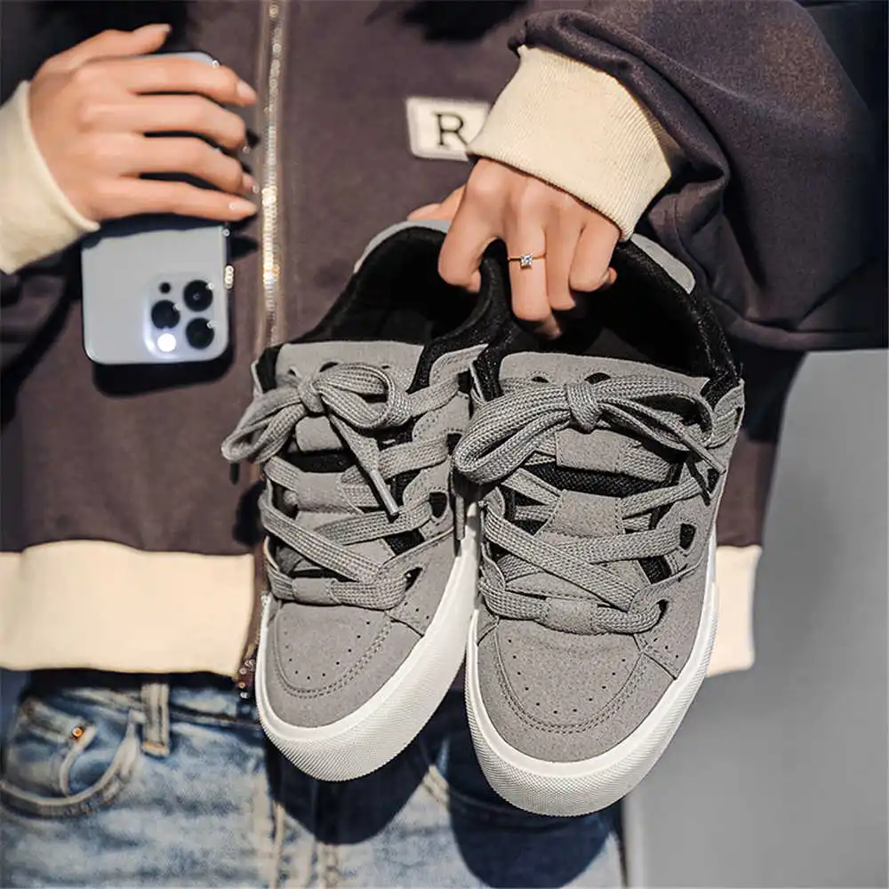 Streetwear Brand Name Ideas - Com laço hiphop sapatos escolares femininos