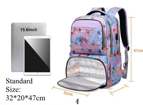 Marca masculina 15.6 Polegada  - Streetwear Brand Backpack avaliação e preço