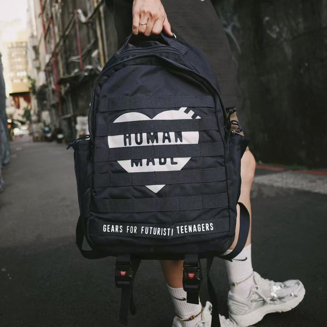Mochila militar HUMAN MADE, ma - Streetwear Brand Backpack avaliação e preço