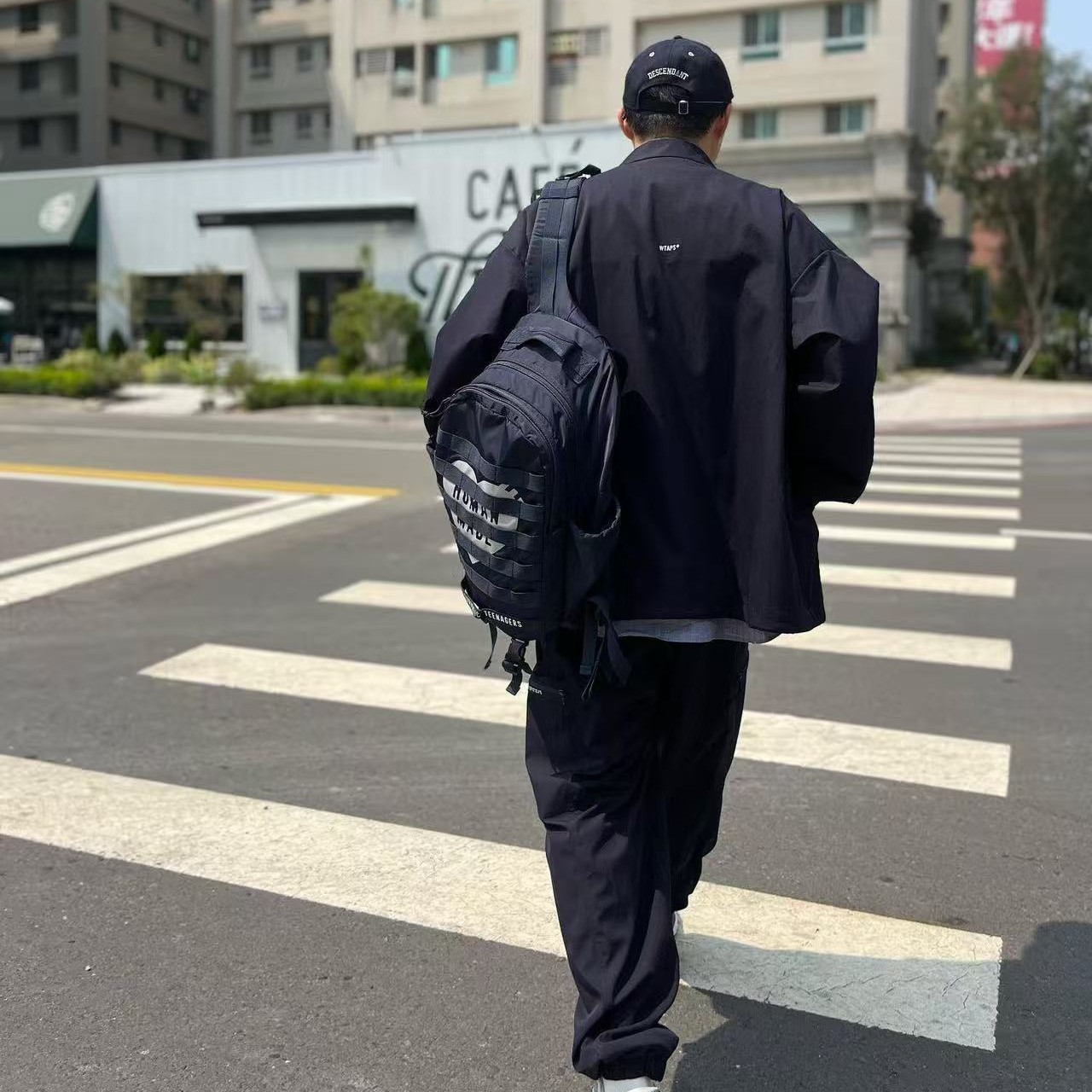 Mochila militar HUMAN MADE, ma - Streetwear Brand Backpack avaliação e preço