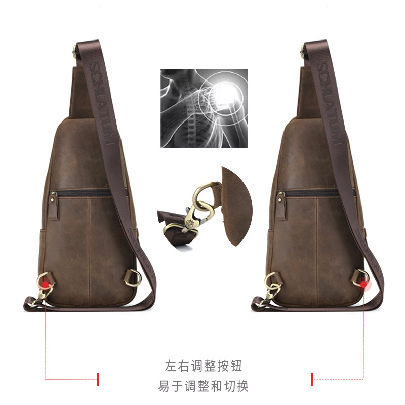 Bolsa de Peito Masculina de Co - Streetwear Brand Backpack avaliação e preço