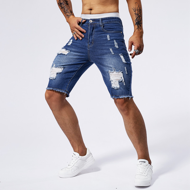 2025 verão novos homens rasgad - Streetwear Brand Jacket avaliação e preço