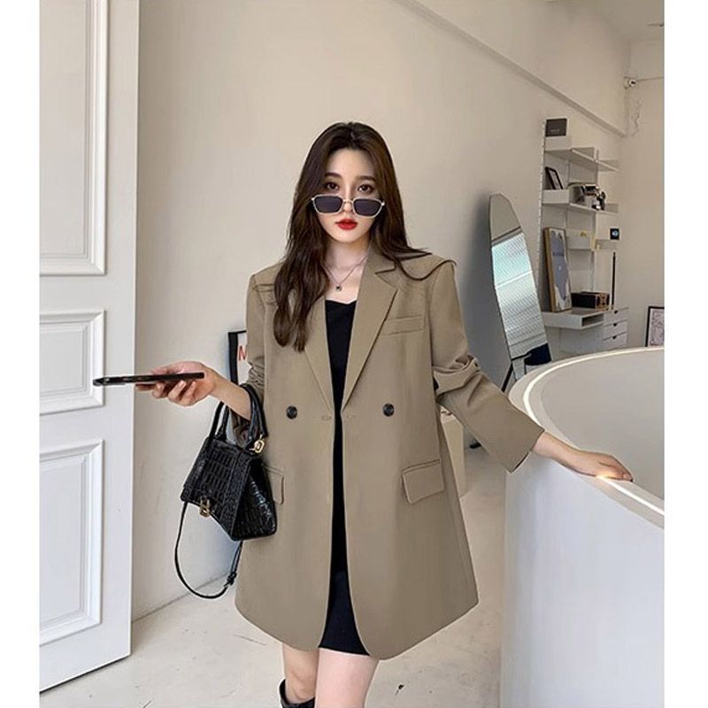 Blazer preto de manga comprida - Streetwear Brand Jacket avaliação e preço