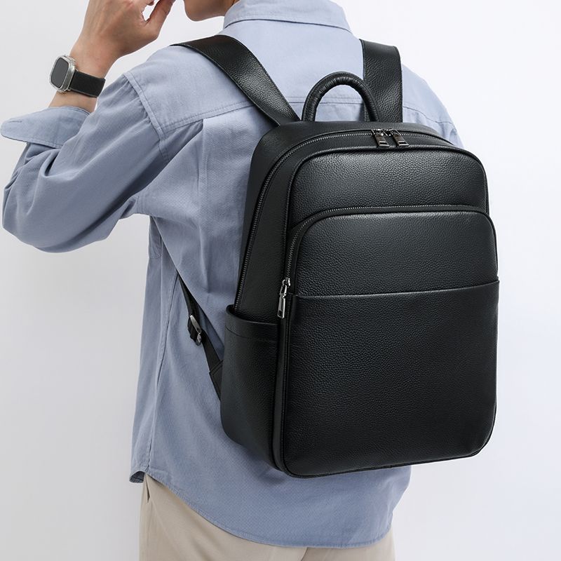 Mochila Masculina de Couro Gen - Streetwear Brand Backpack avaliação e preço