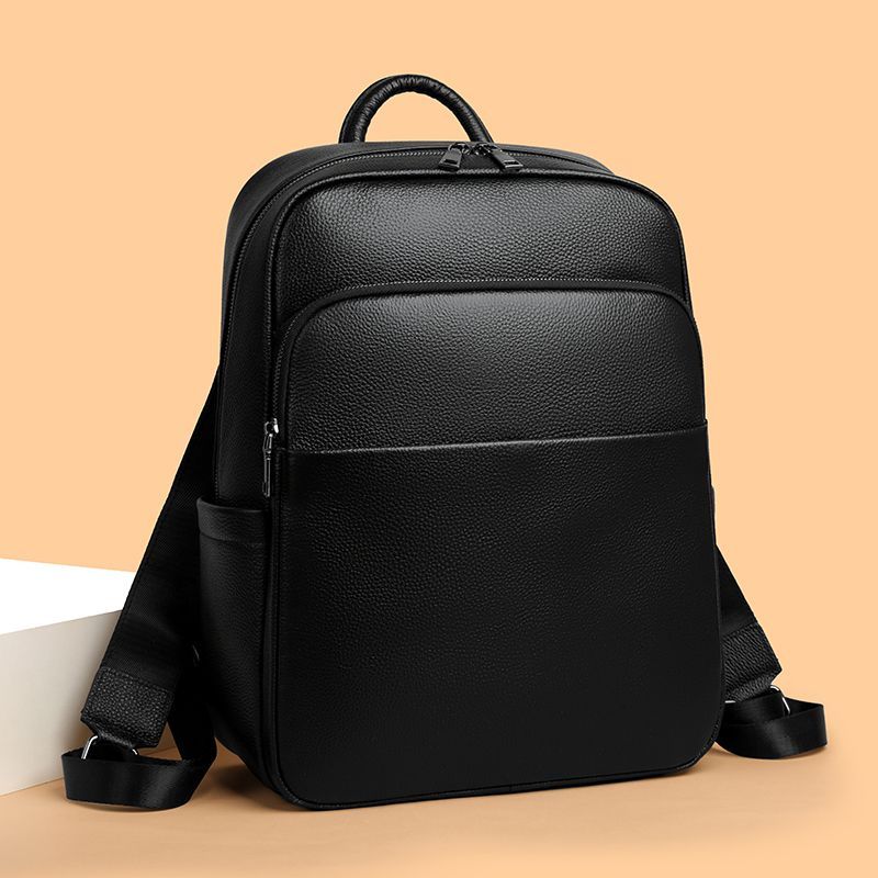 Mochila Masculina de Couro Gen - Streetwear Brand Backpack avaliação e preço