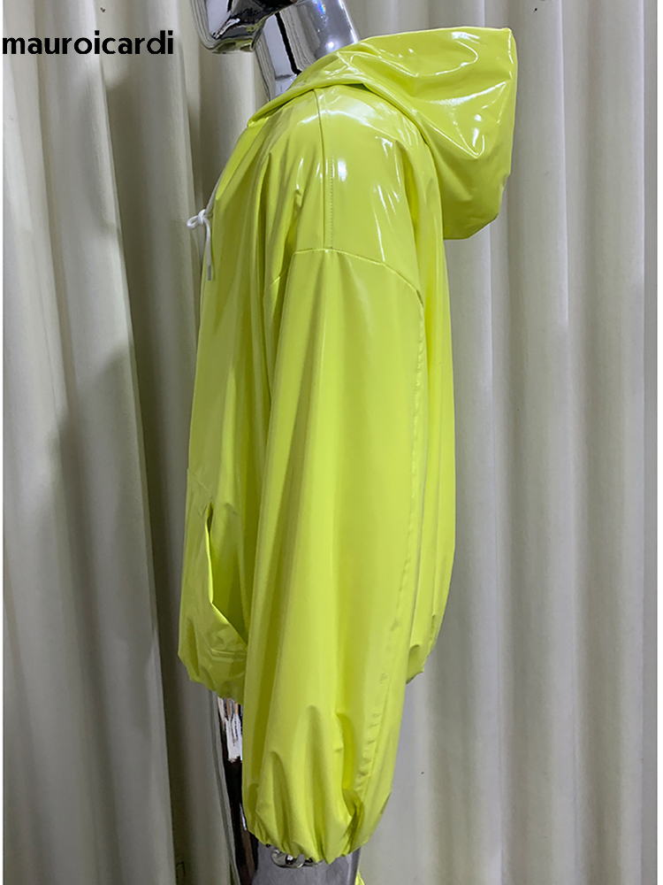 Jaqueta de Couro Brilhante Ove - Streetwear Brand Jacket avaliação e preço