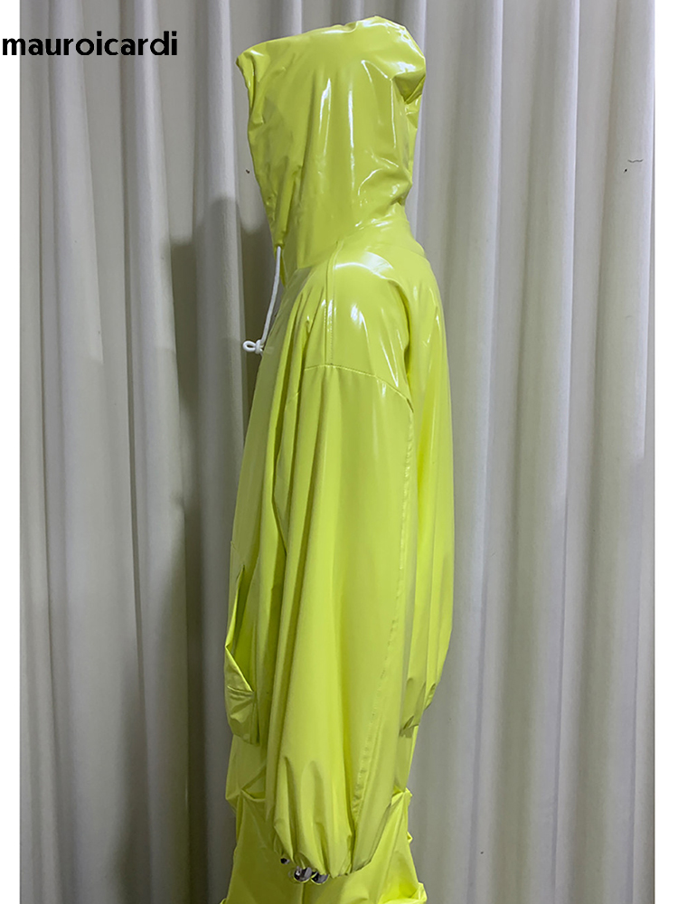 Jaqueta de Couro Brilhante Ove - Streetwear Brand Jacket avaliação e preço