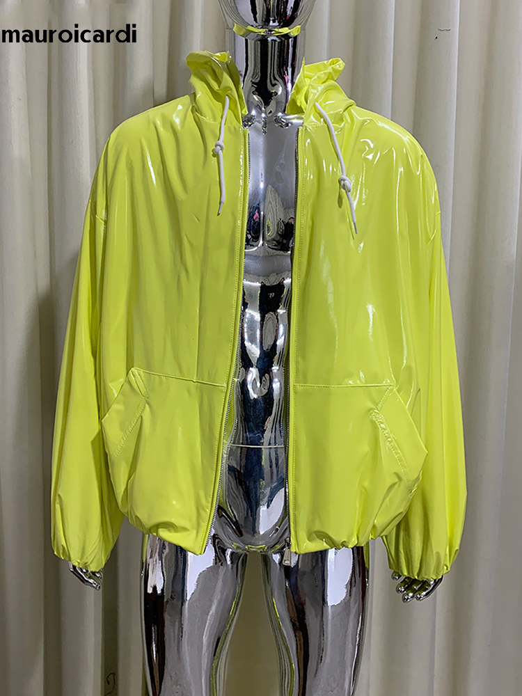 Jaqueta de Couro Brilhante Ove - Streetwear Brand Jacket avaliação e preço
