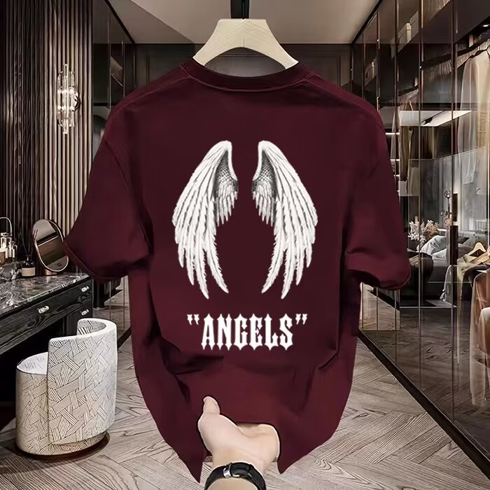 Camiseta de Algodão Puro de Ma - Streetwear Brand Tags avaliação e preço