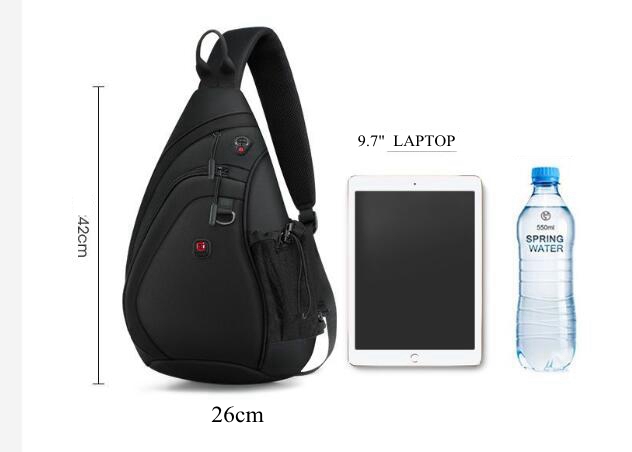 Kaka marca masculina mensageir - Streetwear Brand Backpack avaliação e preço