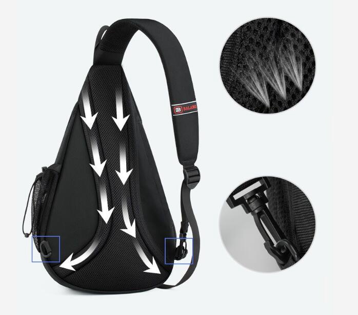 Kaka marca masculina mensageir - Streetwear Brand Backpack avaliação e preço