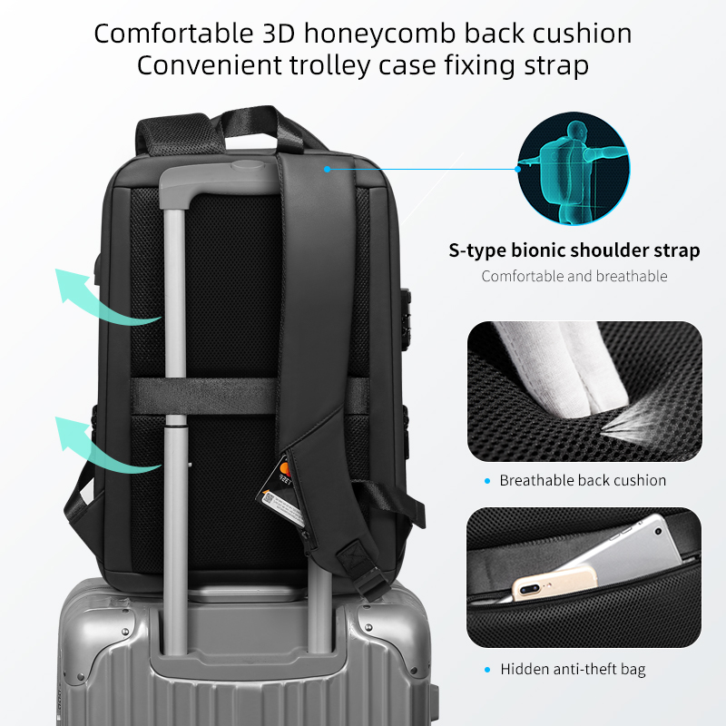 Fenruien marca portátil mochil - Streetwear Brand Backpack avaliação e preço