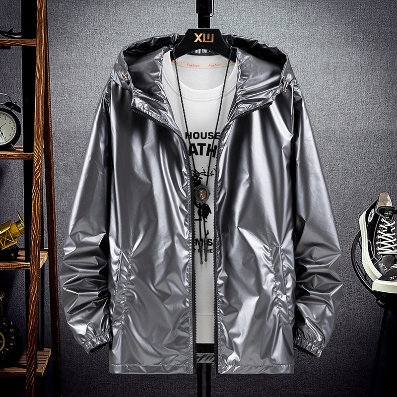 Jaqueta Brilhante de Primavera - Streetwear Brand Jacket avaliação e preço