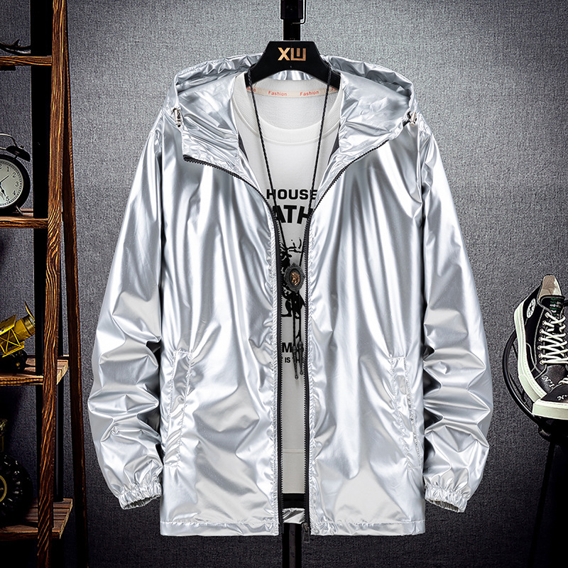 Jaqueta Brilhante de Primavera - Streetwear Brand Jacket avaliação e preço